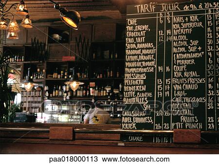 Inside bar. View Large Photo Image Stock Image - Inside bar.. Fotosearch