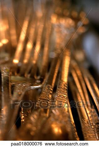 Silverware, extreme close up. View Large Photo Image Stock Photograph - Silverware, extreme close up.. Fotosearch