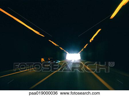 Inside a tunnel, blurry. View Large Photo Image Stock Photograph - Inside a tunnel, blurry.. Fotosearch