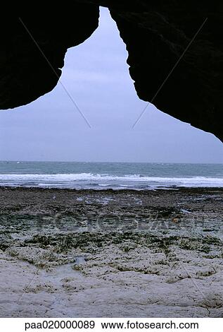 Stock Photo - Normandy, beach. Fotosearch
