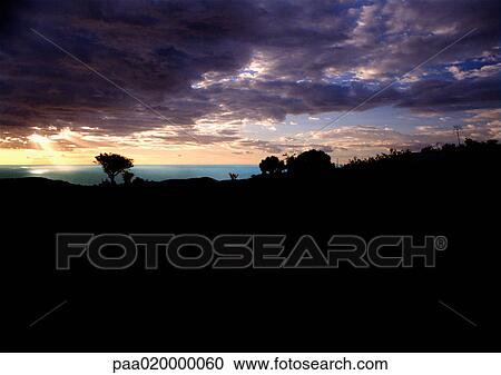Stock Image - Sunset. Fotosearch