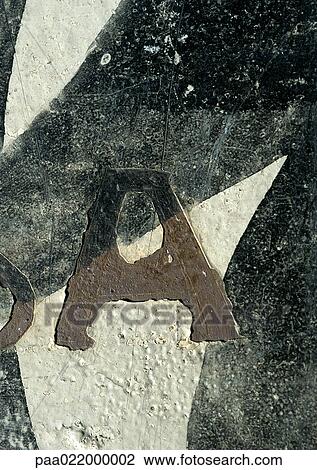 A, text, cut out View Large Photo Image Stock Image - A, text, cut out. Fotosearch