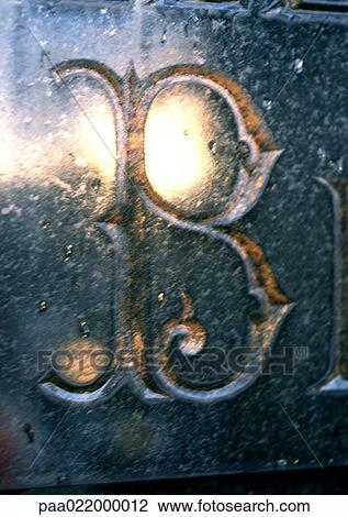 B, text, embossed. View Large Photo Image Stock Image - B, text, embossed.. Fotosearch