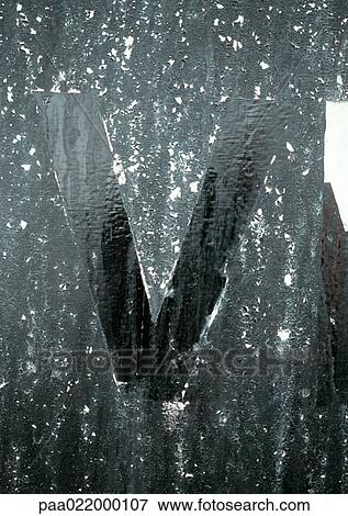 Stock Photo - V, text, embossed.. Fotosearch