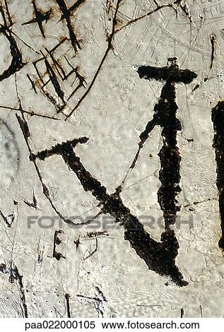 v, text, painted. View Large Photo Image Stock Photography - v, text, painted.. Fotosearch