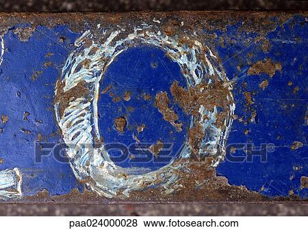 0 text, painted. View Large Photo Image Stock Photo - 0 text, painted.. Fotosearch