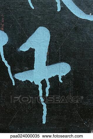 1 text, dripping paint View Large Photo Image Stock Photography - 1 text, dripping paint. Fotosearch
