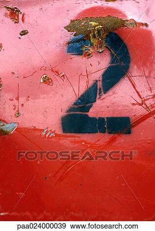 2 text, stenciled on red dented surface View Large Photo Image Stock Photo - 2 text, stenciled on red dented surface. Fotosearch