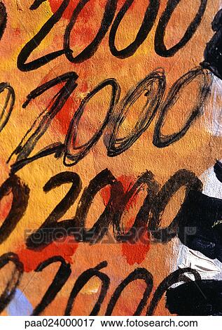 2000 text, scrawled several times on paper View Large Photo Image Stock Photo - 2000 text, scrawled several times on paper. Fotosearch