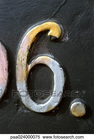 Stock Photography - 6. text, embossed and painted. Fotosearch