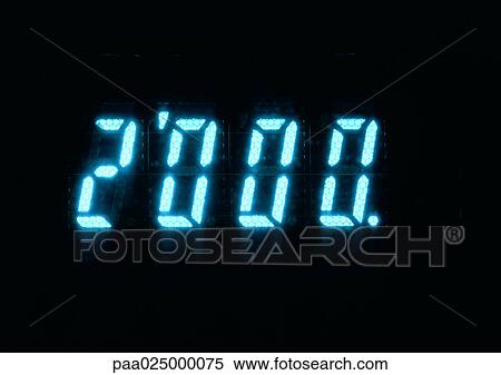 2000, digital text View Large Photo Image Stock Photography - 2000, digital text. Fotosearch