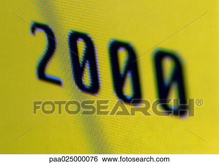 2000 text. View Large Photo Image Stock Photograph - 2000 text.. Fotosearch