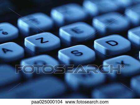 Computer keyboard, extreme close-up View Large Photo Image Picture - Computer keyboard, extreme close-up. Fotosearch