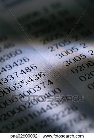 Printed numbers. View Large Photo Image Stock Image - Printed numbers.. Fotosearch