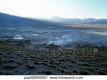 Chile, El Norte Grande, El Tatio Geysers View Large Photo Image Stock Image - Chile, El Norte Grande, El Tatio Geysers. Fotosearch