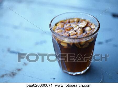 Mint tea with almonds View Large Photo Image Stock Image - Mint tea with almonds. Fotosearch