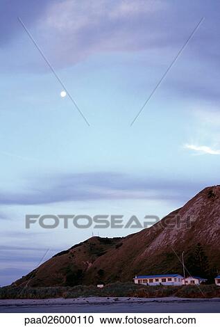 New Zealand, Hawke Bay at dusk View Large Photo Image Stock Image - New Zealand, Hawke Bay at dusk. Fotosearch