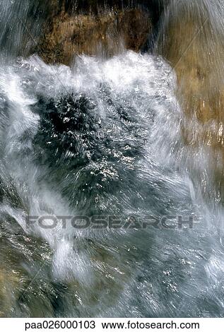 Rushing water, blurred motion, close-up View Large Photo Image Stock Image - Rushing water, blurred motion, close-up. Fotosearch