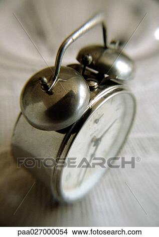 Alarm clock, close-up View Large Photo Image Picture - Alarm clock, close-up. Fotosearch