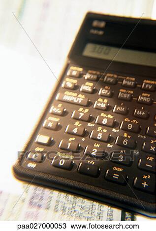 Calculator, close-up View Large Photo Image Stock Image - Calculator, close-up. Fotosearch