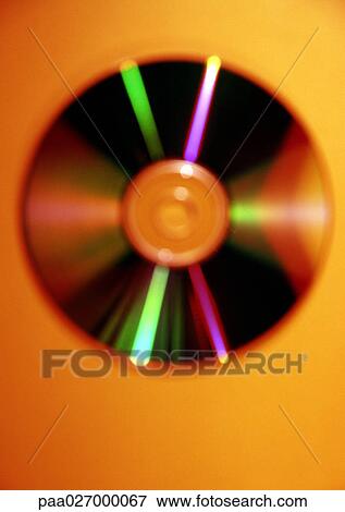 CD, close-up, blurred View Large Photo Image Stock Photo - CD, close-up, blurred. Fotosearch