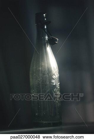 Stock Photo - Glass bottle. Fotosearch
