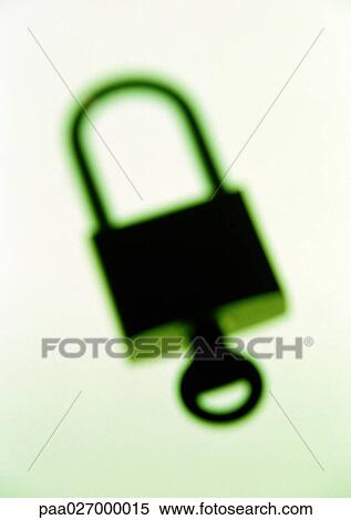Padlock with key, blurred, close-up View Large Photo Image Stock Photography - Padlock with key, blurred, close-up. Fotosearch