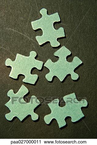 Puzzle pieces, close-up View Large Photo Image Stock Image - Puzzle pieces, close-up. Fotosearch