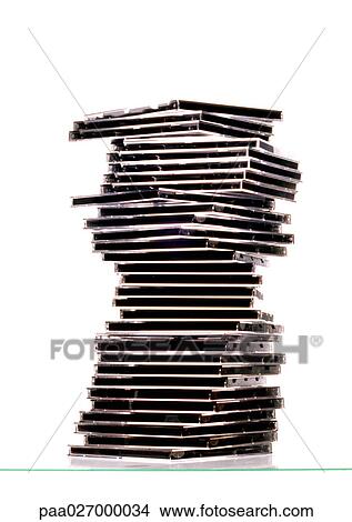Stack of CD cases View Large Photo Image Picture - Stack of CD cases. Fotosearch