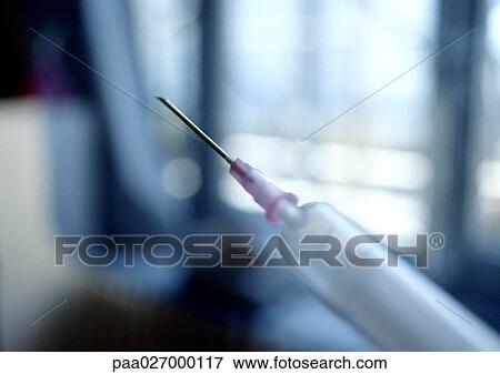 Stock Photo - Syringe, close-up. Fotosearch