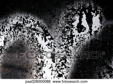 Stock Photo - Black and white textured surface. Fotosearch