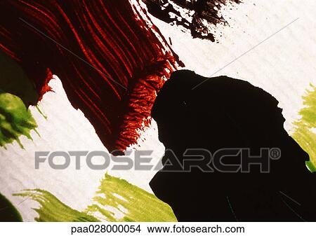 Paint strokes, close up. View Large Photo Image Picture - Paint strokes, close up.. Fotosearch