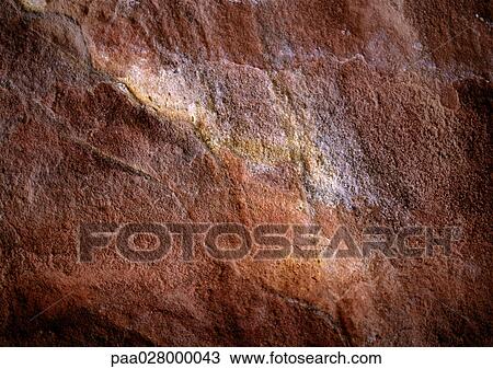Stock Image - Rock, textured surface. Fotosearch