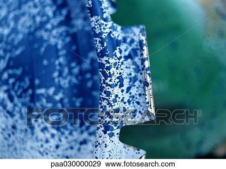 Blue speckled metal. View Large Photo Image Stock Photo - Blue speckled metal.. Fotosearch