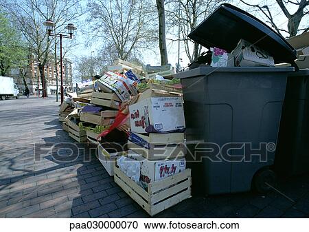 France, heaping pile of trash View Large Photo Image Stock Image - France, heaping pile of trash. Fotosearch