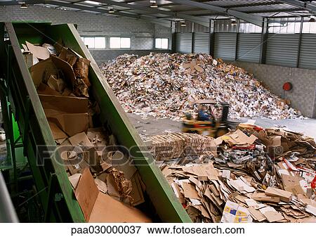 Piles of used cardboard in warehouse. View Large Photo Image Stock Photo - Piles of used cardboard in warehouse.. Fotosearch