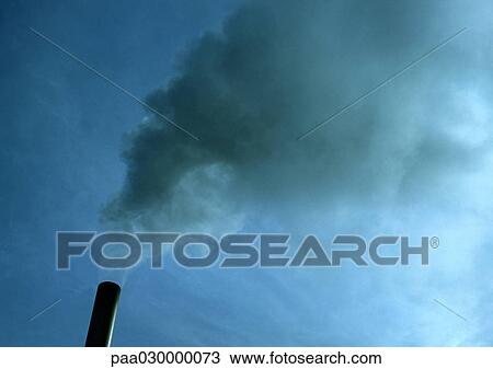 Smoking smoke stack View Large Photo Image Stock Image - Smoking smoke stack. Fotosearch