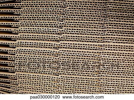 Stack of flattened cardboard boxes, side view, full frame View Large Photo Image Stock Image - Stack of flattened cardboard boxes, side view, full frame. Fotosearch