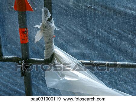 Stock Photo - Piece of wrapped around metal bar. Fotosearch