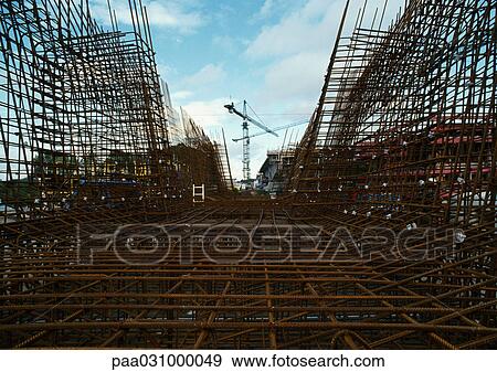 Steel framework View Large Photo Image Stock Photo - Steel framework. Fotosearch