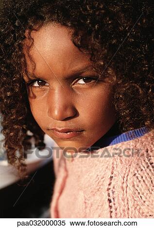 Girl's face, portrait View Large Photo Image Stock Photography - Girl's face, portrait. Fotosearch