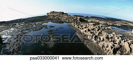 France, rocky seascape, panoramic view View Large Photo Image Stock Image - France, rocky seascape, panoramic view. Fotosearch