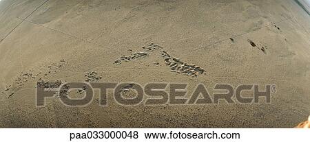 Stock Photo - Tunisia, desert, panoramic view. Fotosearch
