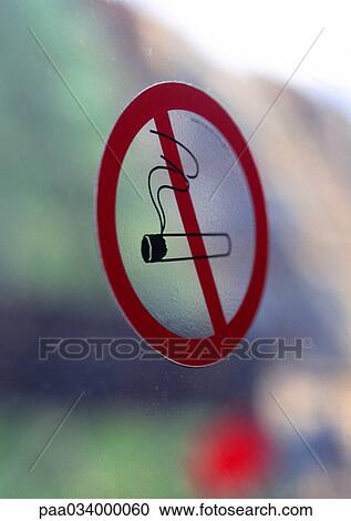No smoking symbol, close-up View Large Illustration Clipart - No smoking symbol, close-up. Fotosearch