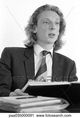 Businessman, portrait, b&w View Large Photo Image Stock Image - Businessman, portrait, b&w. Fotosearch