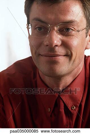 Man's face, portrait View Large Photo Image Stock Photography - Man's face, portrait. Fotosearch