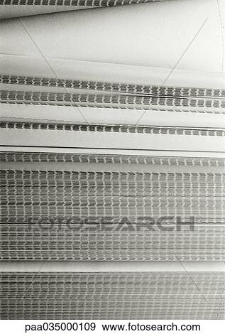 Stock Photo - Pile of papers, close-up. Fotosearch