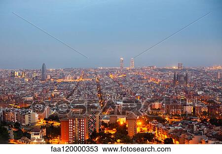 Aerial view of Sagrda Familia with cityscape View Large Photo Image Stock Image - Aerial view of Sagrda Familia with cityscape. Fotosearch