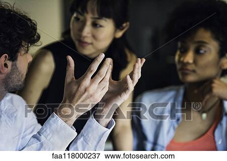 Business people working in office View Large Photo Image Stock Photo - Business people working in office. Fotosearch