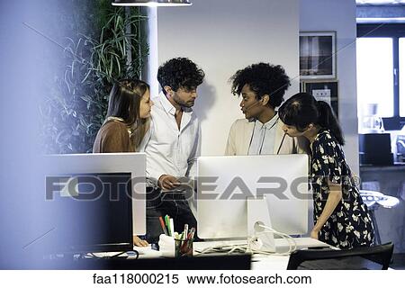 Business people working in office View Large Photo Image Stock Photography - Business people working in office. Fotosearch